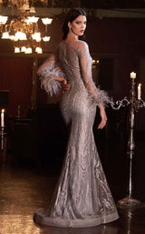 2 of 3 Cinderella Divine CB090 Dress Silver