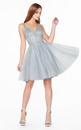 5 of 6 Cinderella Divine CD0149 Dress Silver