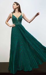 2 of 4 Cinderella Divine CD0162 Dress Emerald