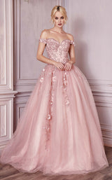 4 of 7 Cinderella Divine CD0185 Dress Rose-Gold