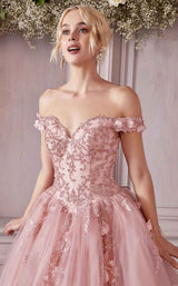 6 of 7 Cinderella Divine CD0185 Dress Rose-Gold