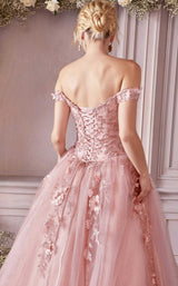 7 of 7 Cinderella Divine CD0185 Dress Rose-Gold