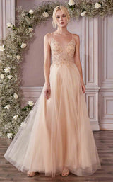 3 of 5 Cinderella Divine CD0195 Dress Champagne