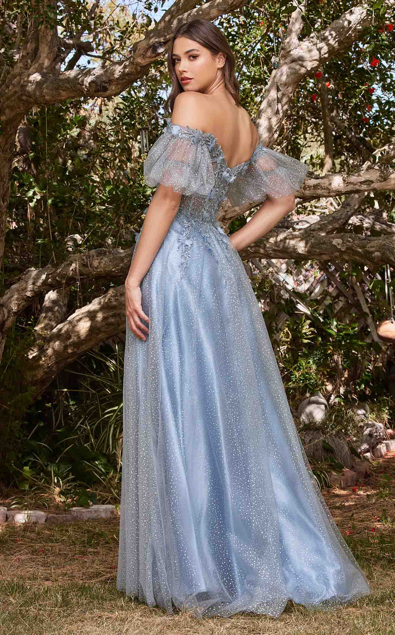 LaDivine CD0197 Dress Smoky-Blue