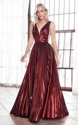 2 of 8 Cinderella Divine CD160 Dress Burgundy