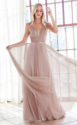 1 of 3 Cinderella Divine CD192 Dress Dusty-Rose