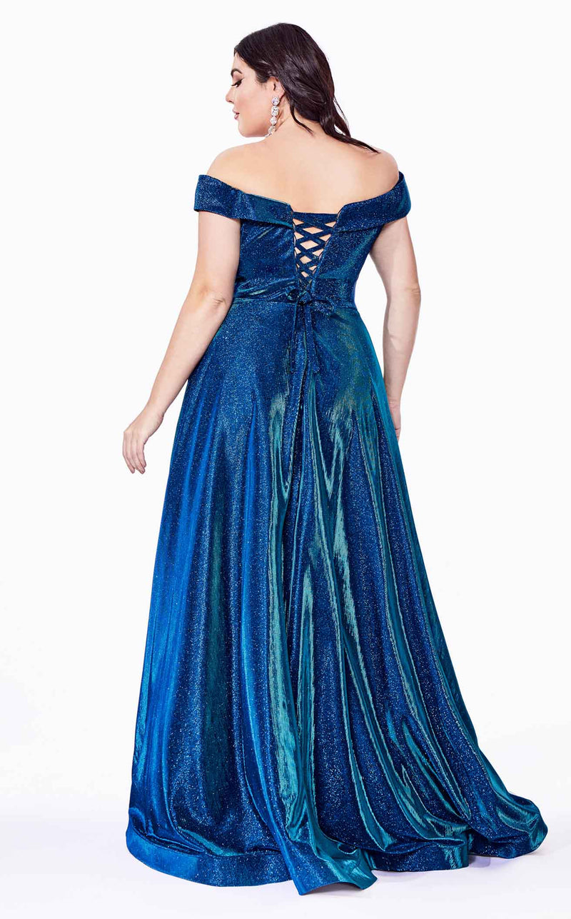 Cinderella Divine CD210C Dress Metallic-Blue