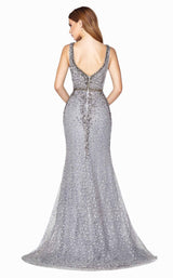 2 of 2 Cinderella Divine CD54 Dress Smoky-Blue