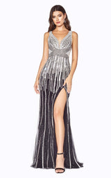 1 of 3 Cinderella Divine CD69 Dress Black-Silver