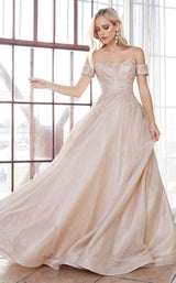 1 of 3 Cinderella Divine CD908 Dress Champagne