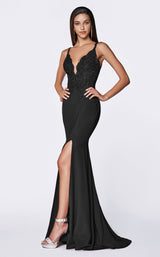 1 of 7 Cinderella Divine CF319 Dress Black