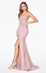 2 of 7 Cinderella Divine CF319 Dress Dusty-Rose