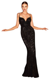 1 of 3 Cinderella Divine CH180 Dress Black