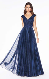 2 of 4 Cinderella Divine CJ539 Dress Navy