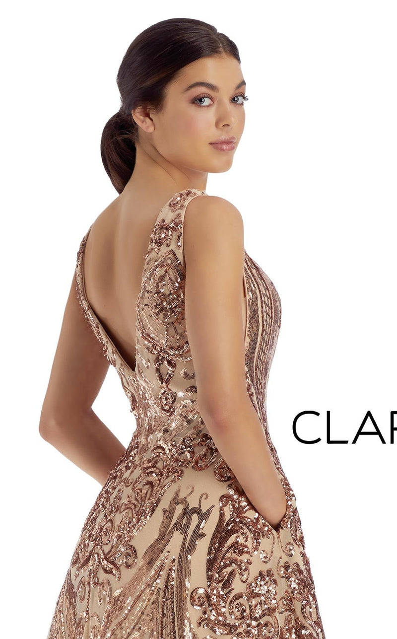 Clarisse 5105 Dress Rose-Gold