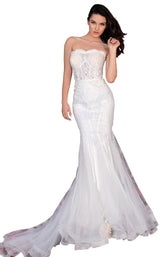 1 of 6 Clarisse 5119 Dress Ivory