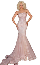 2 of 6 Clarisse 5119 Dress Light-Peach