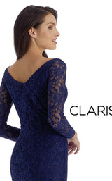 7 of 8 Clarisse 5134 Dress Navy