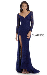 1 of 8 Clarisse 5134 Dress Navy