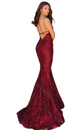 2 of 4 Clarisse 5138 Dress Wine