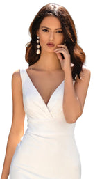 3 of 4 Clarisse 600205 Dress Ivory