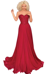 1 of 4 Clarisse 8023 Dress Vamp-Red