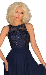 3 of 4 Clarisse 8025 Dress Navy