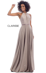 1 of 4 Clarisse 8051 Dress Dark-Mauve