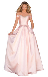 1 of 4 Clarisse 8057 Dress Blush