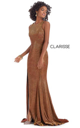 1 of 4 Clarisse 8071 Dress Gold-Red