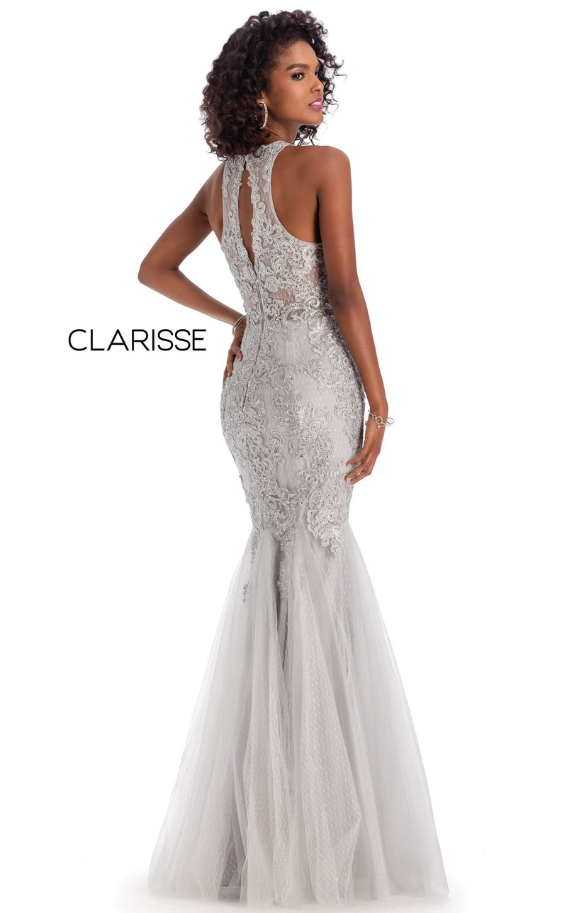 Clarisse 8094 Dress Silver