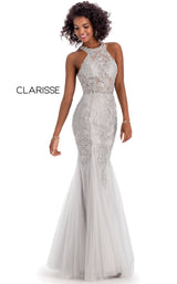 1 of 4 Clarisse 8094 Dress Silver