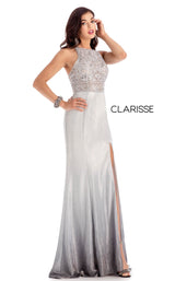 1 of 4 Clarisse 8100 Dress Silver-Ombre