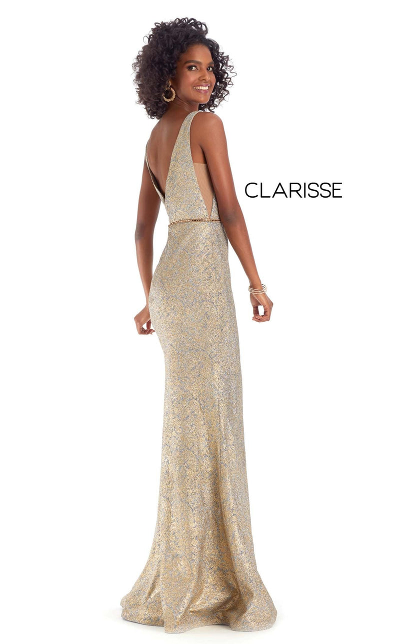 Clarisse 8115 Dress Gold