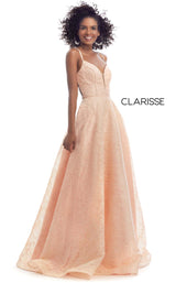 1 of 4 Clarisse 8122 Dress Light-Peach