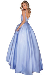 3 of 6 Clarisse 8182 Dress Periwinkle