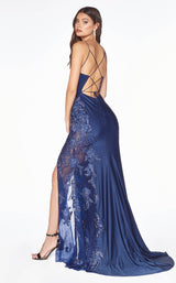 5 of 5 Cinderella Divine CM311 Dress Navy