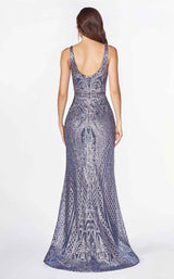 2 of 2 Cinderella Divine CM9041 Dress Navy