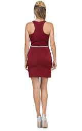 2 of 2 Dancing Queen 2065 Dress Burgundy