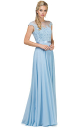 6 of 7 Dancing Queen 2121 Dress Sky-Blue