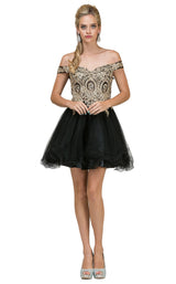 2 of 5 Dancing Queen 2130 Dress Black