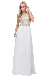 5 of 9 Dancing Queen 2234 Dress Off-White