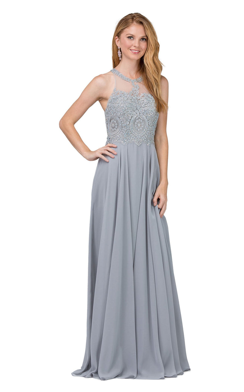 Dancing Queen 2234 Dress Silver