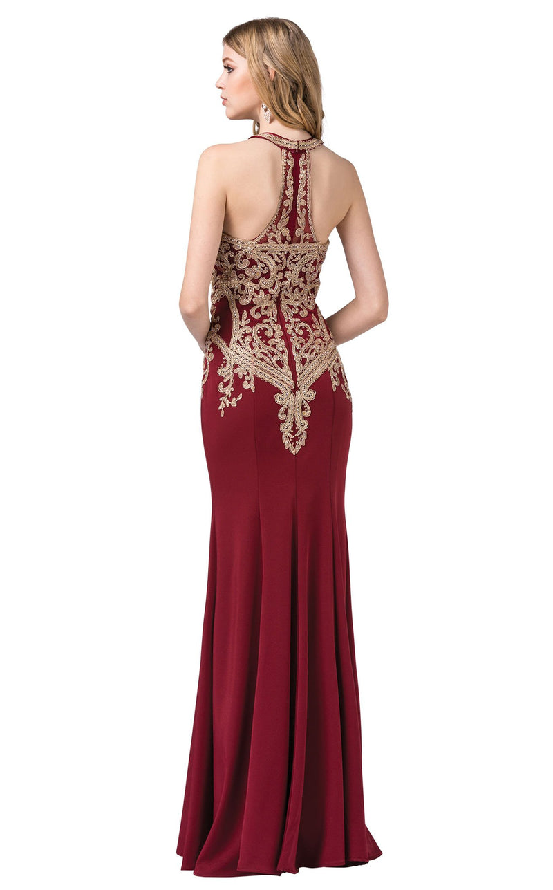 Dancing Queen 2457 Dress Burgundy