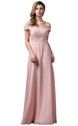 2 of 12 Dancing Queen 2492 Dress Blush