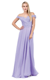 5 of 12 Dancing Queen 2492 Dress Lilac