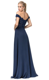 11 of 12 Dancing Queen 2492 Dress Navy