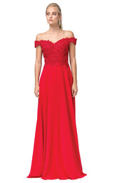 9 of 12 Dancing Queen 2492 Dress Red