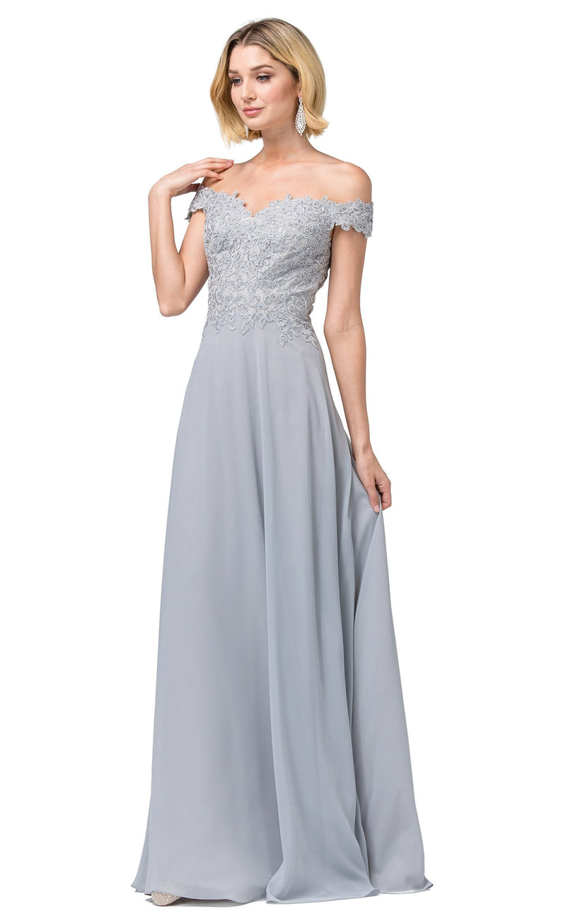 Dancing Queen 2492 Dress Silver