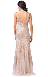 3 of 4 Dancing Queen 2515 Dress Champagne